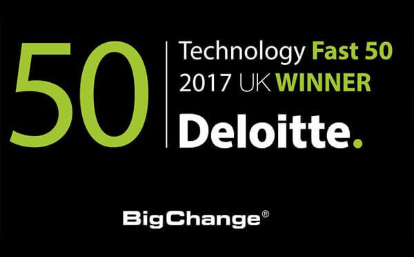 Deloitte Technology Fast 50 2017 winner